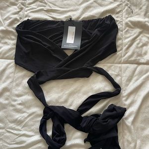 Black bralette- never worn